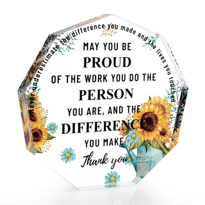 Christian Gifts for Women Birthday, Butterfly Inspirational Gifts for Mom, Sister, Coworker, Catholic Female, Friends, Girl, Religious Spiritual Gift, Home Office Desk Decor Sign