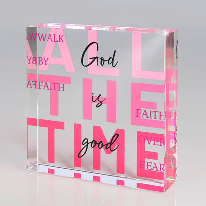 Christian Gifts for Women Birthday, Butterfly Inspirational Gifts for Mom, Sister, Coworker, Catholic Female, Friends, Girl, Religious Spiritual Gift, Home Office Desk Decor Sign